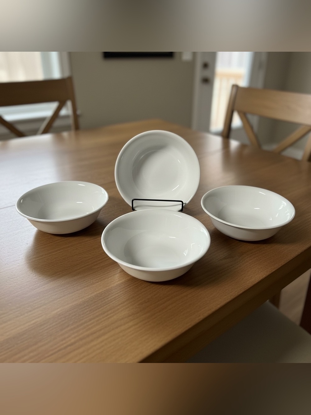 Corelle Cereal Classic White Bowls - Set of 4